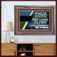 PRAISE THE LORD FROM THE EARTH  Unique Bible Verse Wooden Frame  GWMARVEL12149  