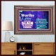 WORTHY WORTHY WORTHY IS THE LAMB UPON THE THRONE  Church Wooden Frame  GWMARVEL9554  