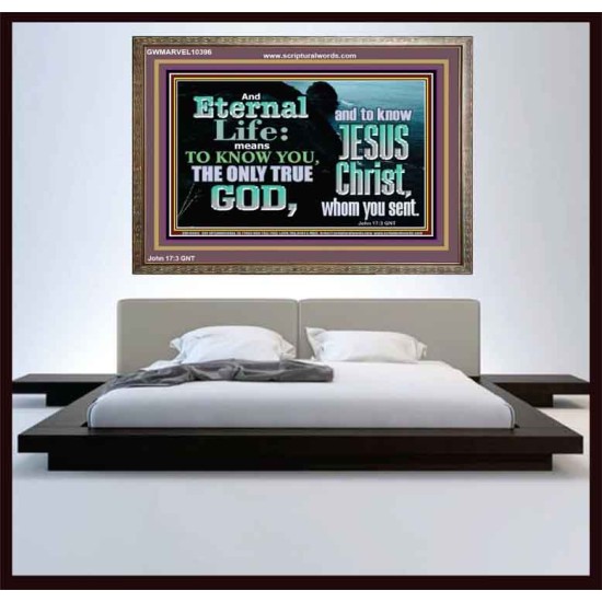 ETERNAL LIFE ONLY THROUGH CHRIST JESUS  Children Room  GWMARVEL10396  