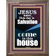 SALVATION IS COME TO THIS HOUSE  Unique Scriptural Picture  GWMARVEL10000  