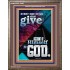 WE SHALL ALL GIVE ACCOUNT TO GOD  Ultimate Power Picture  GWMARVEL10002  "31X36"