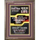 SHEW ME THE PATH OF LIFE  Sanctuary Wall Picture  GWMARVEL10007  