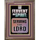 BE FERVENT IN SPIRIT SERVING THE LORD  Unique Scriptural Portrait  GWMARVEL10018  