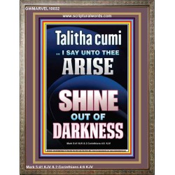 TALITHA CUMI ARISE SHINE OUT OF DARKNESS  Children Room Portrait  GWMARVEL10032  "31X36"