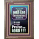 ALLELUIA THE LORD GOD OMNIPOTENT REIGNETH  Home Art Portrait  GWMARVEL10045  