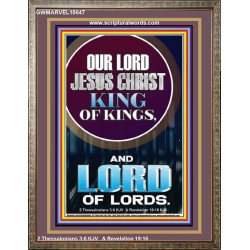 JESUS CHRIST - KING OF KINGS LORD OF LORDS   Bathroom Wall Art  GWMARVEL10047  "31X36"