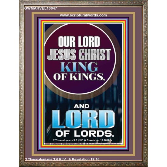 JESUS CHRIST - KING OF KINGS LORD OF LORDS   Bathroom Wall Art  GWMARVEL10047  