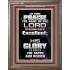 LET THEM PRAISE THE NAME OF THE LORD  Bathroom Wall Art Picture  GWMARVEL10052  "31X36"