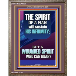 THE SPIRIT OF A MAN   Office Wall Portrait  GWMARVEL10068  
