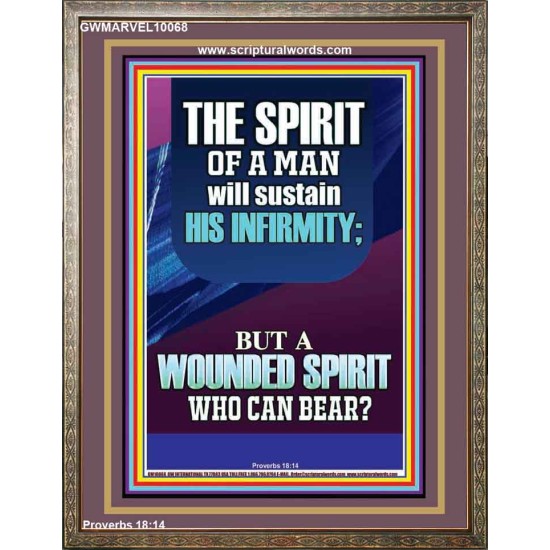 THE SPIRIT OF A MAN   Office Wall Portrait  GWMARVEL10068  