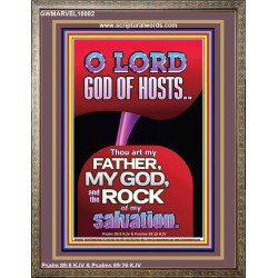 JEHOVAH THOU ART MY FATHER MY GOD  Scriptures Wall Art  GWMARVEL10082  "31X36"
