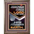 JEHOVAH JIREH IS THE LORD OUR GOD  Contemporary Christian Wall Art Portrait  GWMARVEL10695  "31X36"