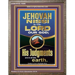 JEHOVAH NISSI IS THE LORD OUR GOD  Christian Paintings  GWMARVEL10696  "31X36"