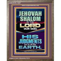 JEHOVAH SHALOM IS THE LORD OUR GOD  Christian Paintings  GWMARVEL10697  "31X36"