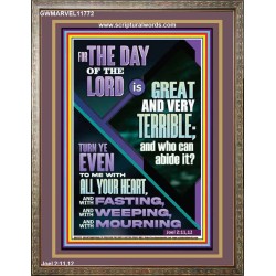 THE GREAT DAY OF THE LORD  Sciptural Décor  GWMARVEL11772  "31X36"