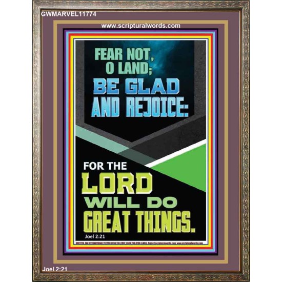 THE LORD WILL DO GREAT THINGS  Christian Paintings  GWMARVEL11774  
