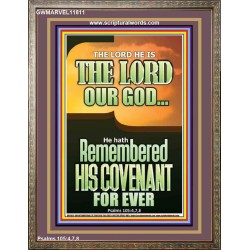 COVENANT OF THE LORD STAND FOR EVER  Wall & Art Décor  GWMARVEL11811  "31X36"
