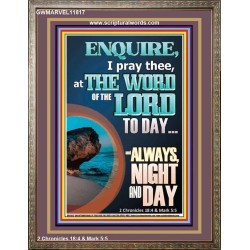STUDY THE WORD OF THE LORD DAY AND NIGHT  Large Wall Accents & Wall Portrait  GWMARVEL11817  "31X36"