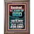 RECEIVED THE LAMB OF GOD THAT TAKETH AWAY THE SINS OF THE WORLD  Décor Art Work  GWMARVEL11819  "31X36"