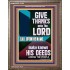 MAKE KNOWN HIS DEEDS AMONG THE PEOPLE  Custom Christian Artwork Portrait  GWMARVEL11835  "31X36"