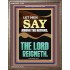 LET MEN SAY AMONG THE NATIONS THE LORD REIGNETH  Custom Inspiration Bible Verse Portrait  GWMARVEL11849  "31X36"