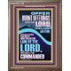 OFFER BURNT OFFERINGS UNTO THE LORD  Custom Inspiration Bible Verse Portrait  GWMARVEL11850  