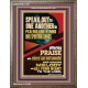 SPEAK TO ONE ANOTHER IN PSALMS AND HYMNS AND SPIRITUAL SONGS  Ultimate Inspirational Wall Art Picture  GWMARVEL11881  