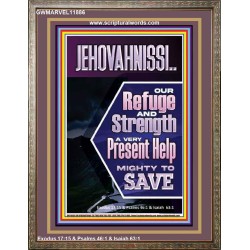 JEHOVAH NISSI A VERY PRESENT HELP  Eternal Power Picture  GWMARVEL11886  "31X36"