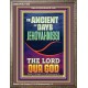 THE ANCIENT OF DAYS JEHOVAH NISSI THE LORD OUR GOD  Ultimate Inspirational Wall Art Picture  GWMARVEL11908  