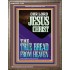 OUR LORD JESUS CHRIST THE TRUE BREAD FROM HEAVEN  Church Portrait  GWMARVEL11950  "31X36"