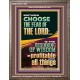BRETHREN CHOOSE THE FEAR OF THE LORD THE BEGINNING OF WISDOM  Ultimate Inspirational Wall Art Portrait  GWMARVEL11962  