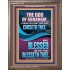 CURSED BE EVERY ONE THAT CURSETH THEE BLESSED IS EVERY ONE THAT BLESSED THEE  Scriptures Wall Art  GWMARVEL11972  "31X36"