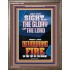 THE SIGHT OF THE GLORY OF THE LORD WAS LIKE DEVOURING FIRE  Christian Paintings  GWMARVEL12000  "31X36"