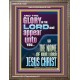 THE GLORY OF THE LORD SHALL APPEAR UNTO YOU  Contemporary Christian Wall Art  GWMARVEL12001  