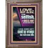 LOVE IS NOT RUDE  Biblical Paintings  GWMARVEL12007  "31X36"