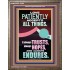 LOVE PATIENTLY ACCEPTS ALL THINGS  Scripture Art Work  GWMARVEL12009  "31X36"
