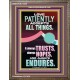 LOVE PATIENTLY ACCEPTS ALL THINGS  Scripture Art Work  GWMARVEL12009  