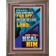 PEACE TO HIM THAT IS FAR OFF SAITH THE LORD  Bible Verses Wall Art  GWMARVEL12181  