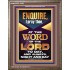 MEDITATE THE WORD OF THE LORD DAY AND NIGHT  Contemporary Christian Wall Art Portrait  GWMARVEL12202  "31X36"