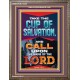 TAKE THE CUP OF SALVATION AND CALL UPON THE NAME OF THE LORD  Scripture Art Portrait  GWMARVEL12203  