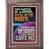 I AM THINE SAVE ME O LORD  Scripture Art Prints  GWMARVEL12206  "31X36"