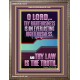 THY LAW IS THE TRUTH O LORD  Religious Wall Art   GWMARVEL12213  