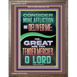 GREAT ARE THY TENDER MERCIES O LORD  Unique Scriptural Picture  GWMARVEL12218  "31X36"