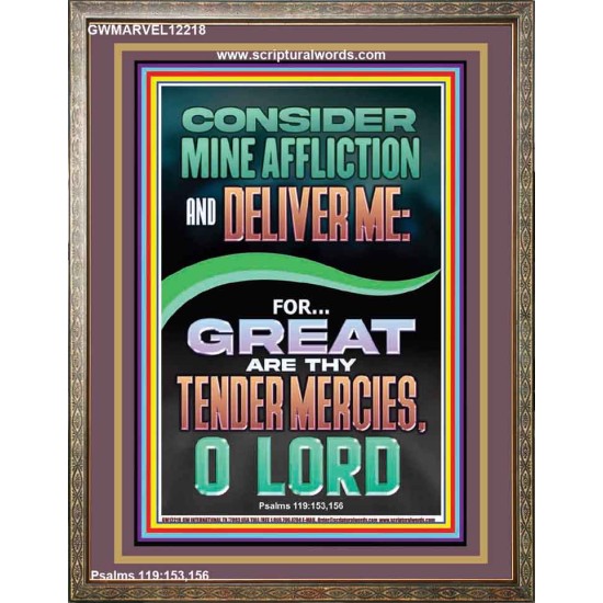 GREAT ARE THY TENDER MERCIES O LORD  Unique Scriptural Picture  GWMARVEL12218  