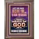 LET NO MAN DECEIVE YOU WITH VAIN WORDS  Church Picture  GWMARVEL12226  