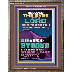 THE EYES OF THE LORD  Righteous Living Christian Portrait  GWMARVEL12233  "31X36"
