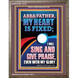 I WILL SING AND GIVE PRAISE EVEN WITH MY GLORY  Christian Paintings  GWMARVEL12270  "31X36"