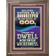 RATHER BE A DOORKEEPER IN THE HOUSE OF GOD THAN IN THE TENTS OF WICKEDNESS  Scripture Wall Art  GWMARVEL12283  