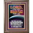 ORDAIN PEACE FOR US O LORD  Christian Wall Art  GWMARVEL12291  "31X36"