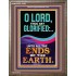 O LORD THOU ART GLORIFIED  Sciptural Décor  GWMARVEL12292  "31X36"